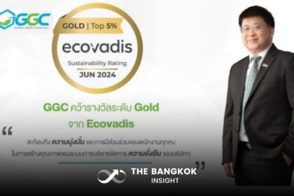 รูปข่าว สะท้อนความเชื่อมั่น! GGC คว้ารางวัล ระดับ Gold จาก EcoVadis ประจำปี 2024